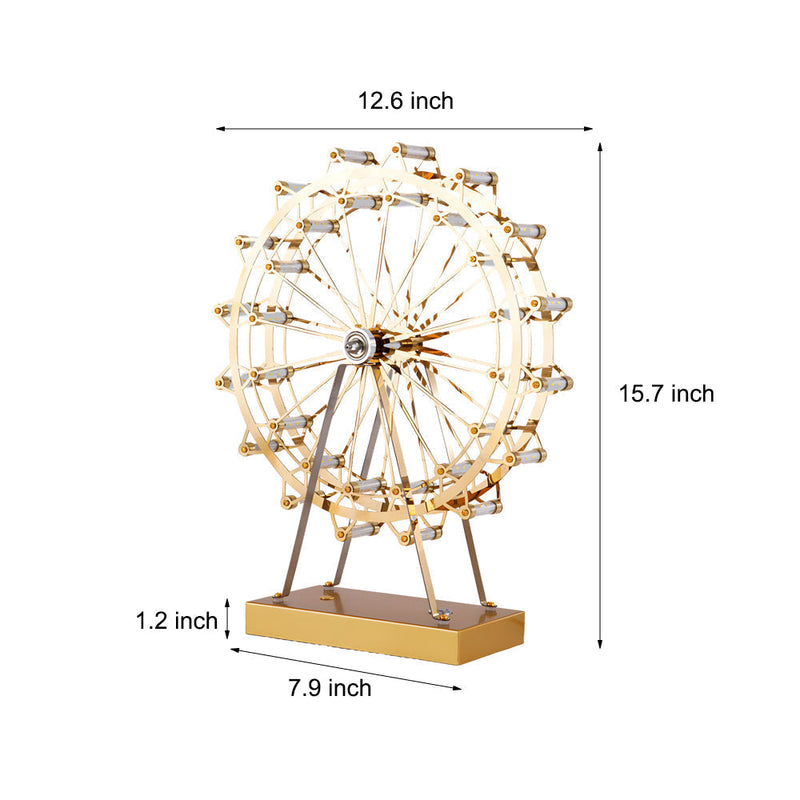 WheelLume - Moderne LED Bordlampe Med Touch Control og Legende Design