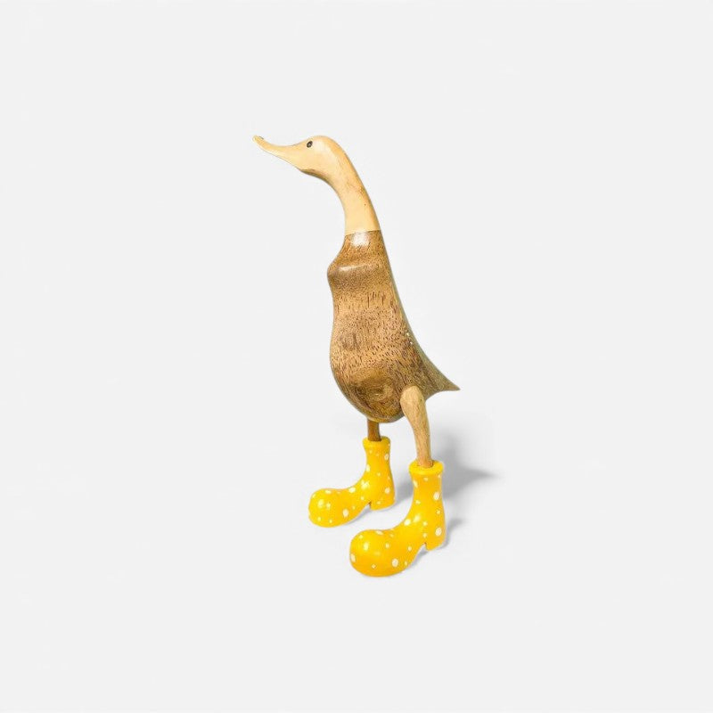 DuckLoom - Ande-inspireret Dekorativ Statue til Indendørs Display