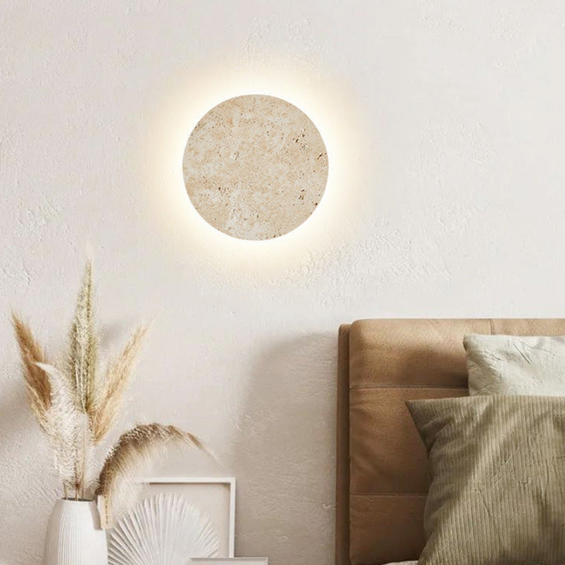 StoneGlow – Elegant væglampe med blødt LED-lys for en sofistikeret atmosfære