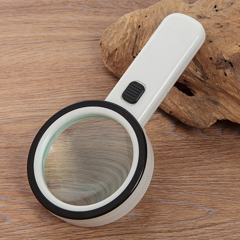 MagniBright – 30x optisk forstørrelsesglas med LED-belysning