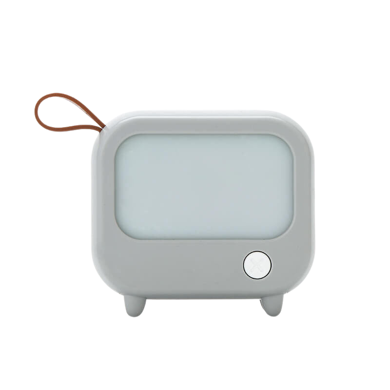 RetroView – Mini TV USB LED Natlampe