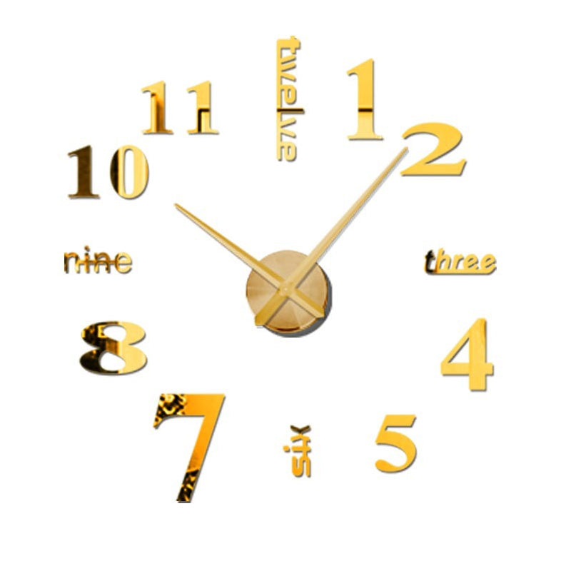 TimeVerse – Moderne vægur med numerisk og ord-timevisning for et stilfuldt look