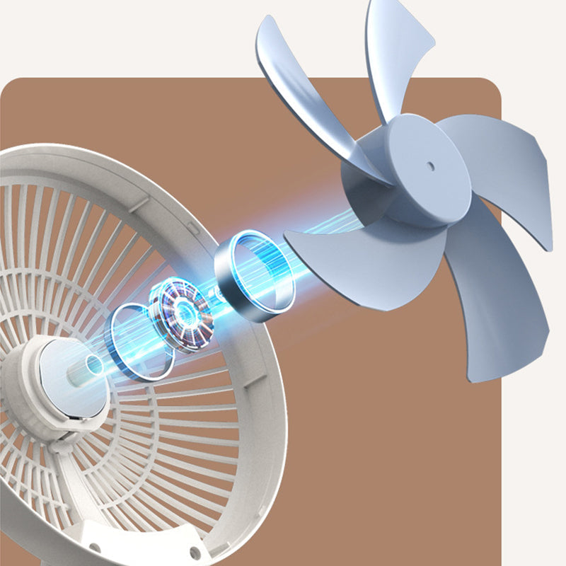 SmartFan – Kompakt 5-blads bordventilator med justerbare hastigheder