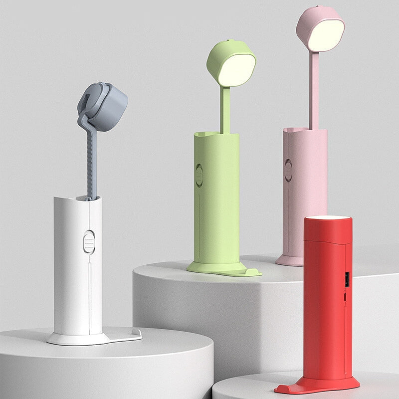 GlowMate – Kompakt LED-bordlampe med indbygget powerbank