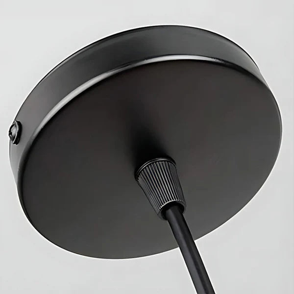 IronCage - Vintage inspireret sort LED lysekrone