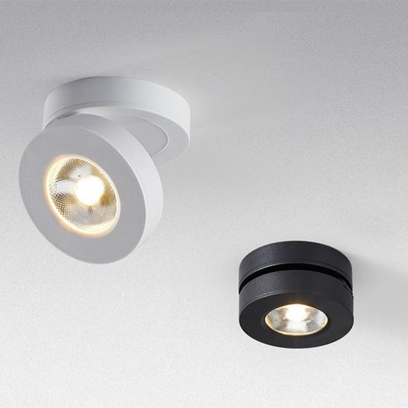 LumoBeam - Minimalistisk LED-loftspotlight med elegant rundt design