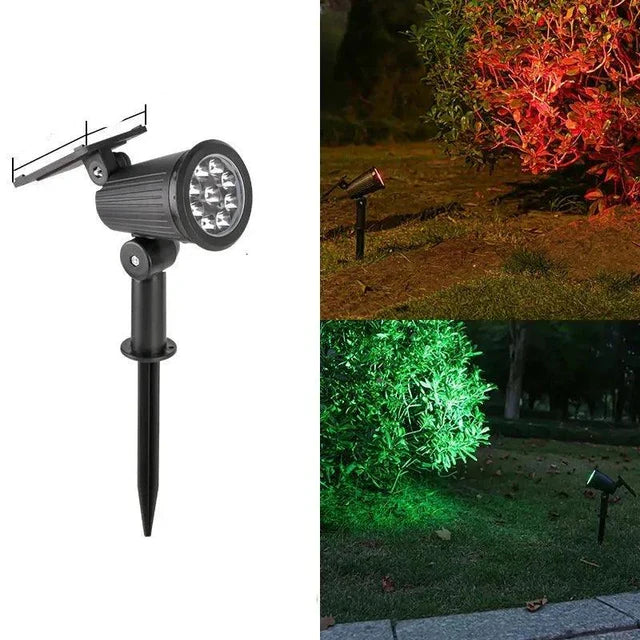 SolarFlare - Solcelledrevne LED spotlights til effektiv udendørsbelysning