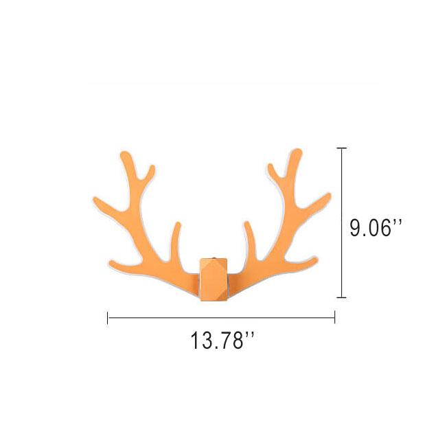 AntlerGlow – Moderne Gevirformet Væglampe Til Stilfuld Belysning