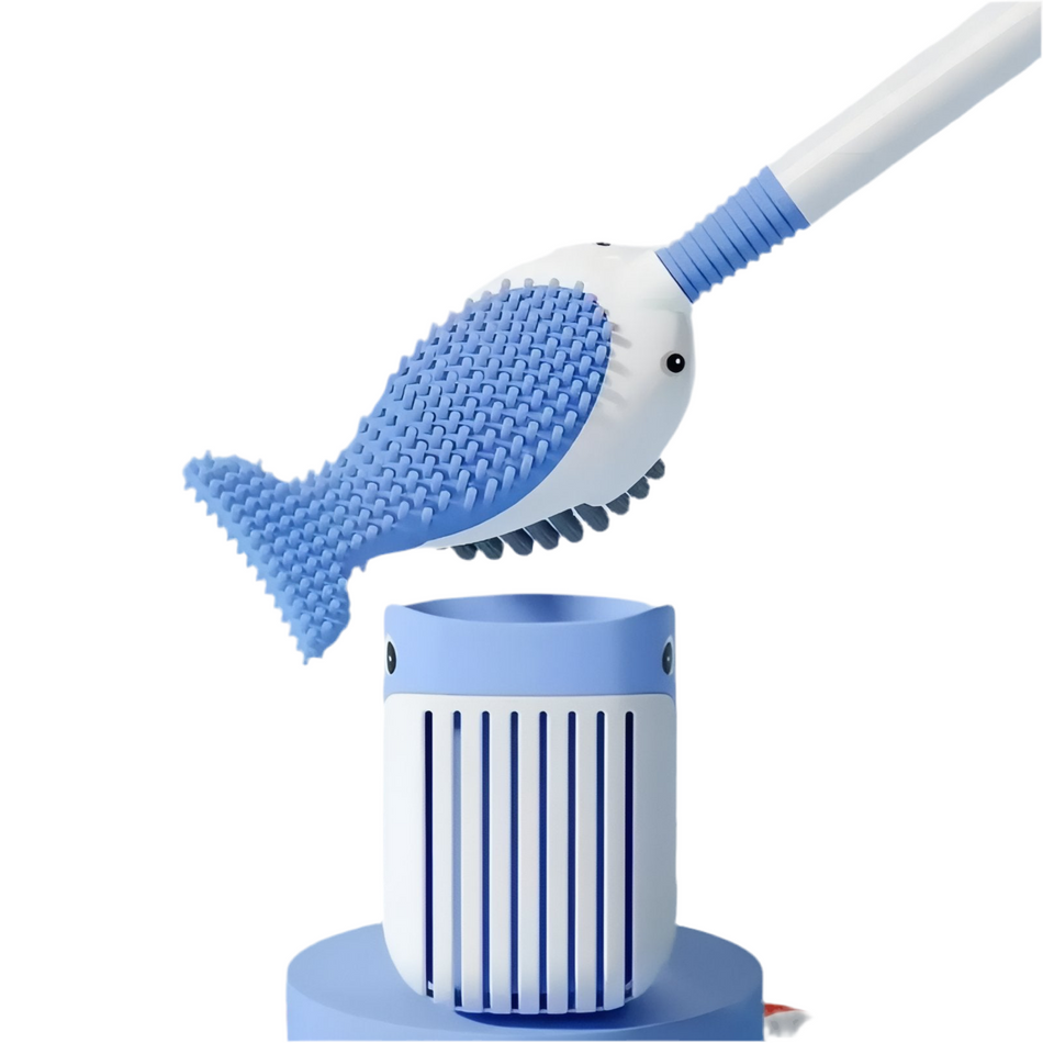 AquaBrush – Fisht-formet Toiletbørste til et Sjovt og Funktionelt Badeværelse