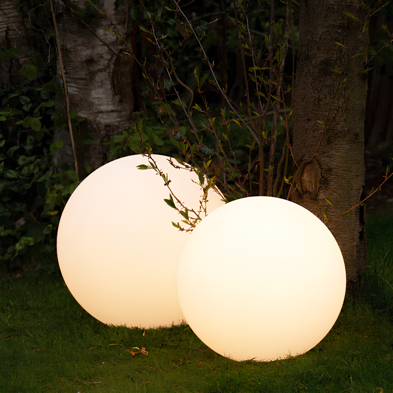 GlowSphere – Multifunktionel LED-havelys med multi-farvemuligheder til ethvert rum