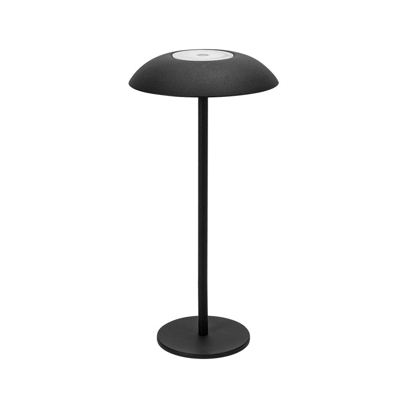 GlowEase - Trådløs LED-bordlampe med touch-kontrol og elegant rundt design