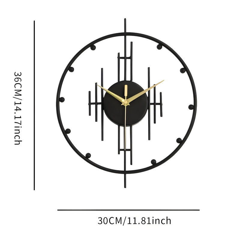 SleekTick – Minimalistisk, lydløst vægur med elegant, moderne design