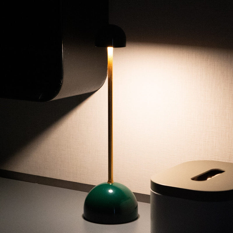 VivaGlow - Moderne trådløs LED-bordlampe med minimalistisk form og blødt omgivende lys