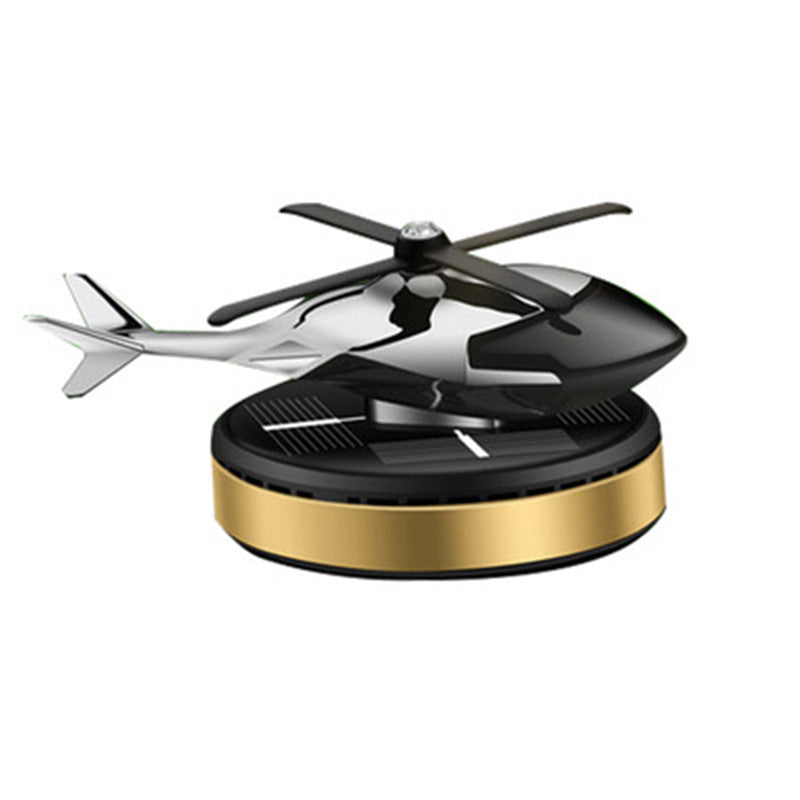 SolarSpin - Roterende helikopter luftfrisker soldrevet aromaterapi til biler