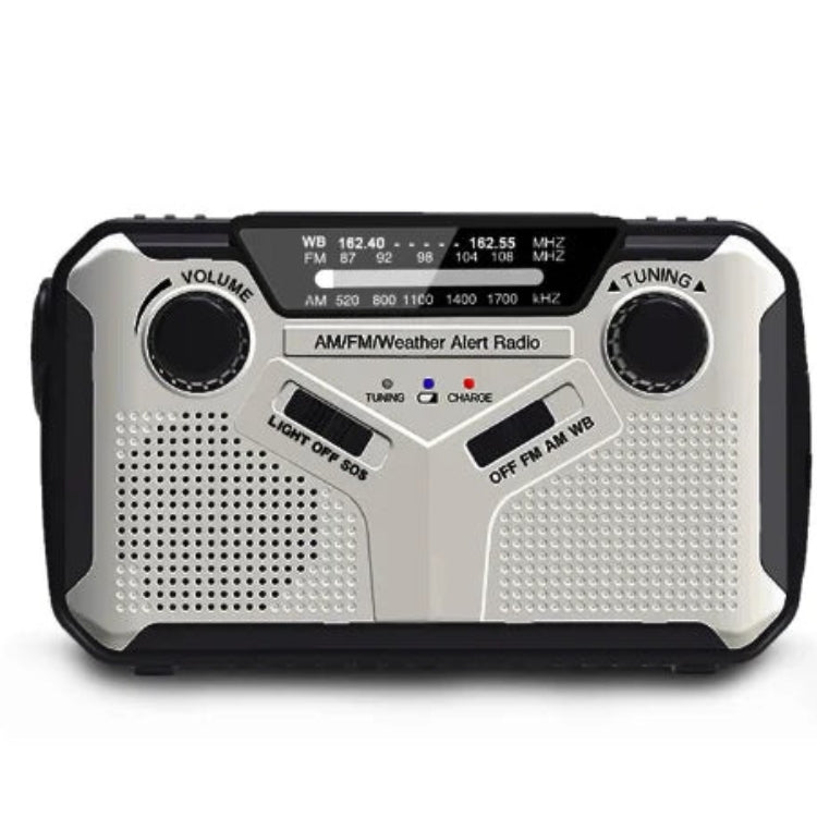 PrepMate - Bærbar nødradio og powerbank til overlevelse og friluftsliv