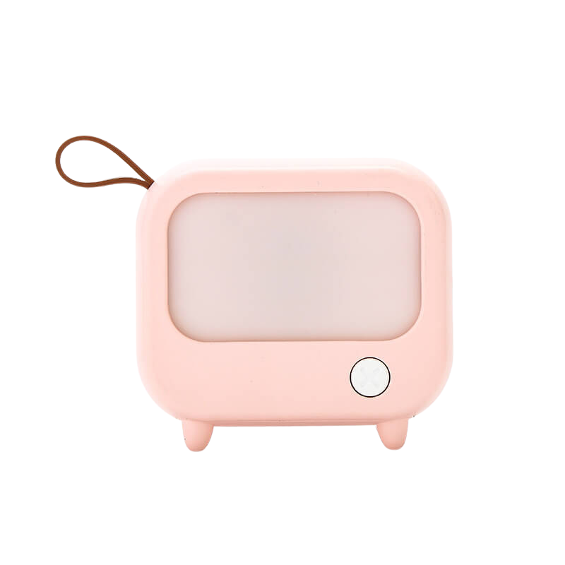 RetroView – Mini TV USB LED Natlampe