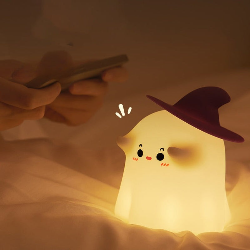 GhostGlow – LED natlys med fjernbetjening for beroligende stemning