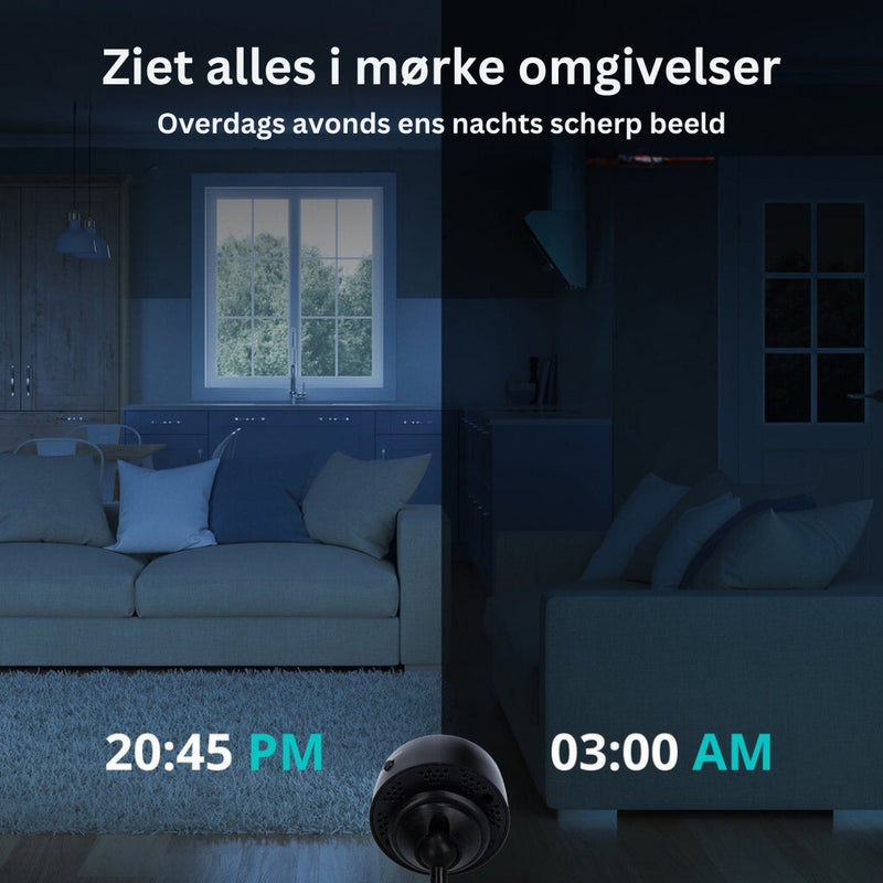 CleanScope - Magnetisk Minikamera Med Bevægelsesdetektion Og Nattesyn