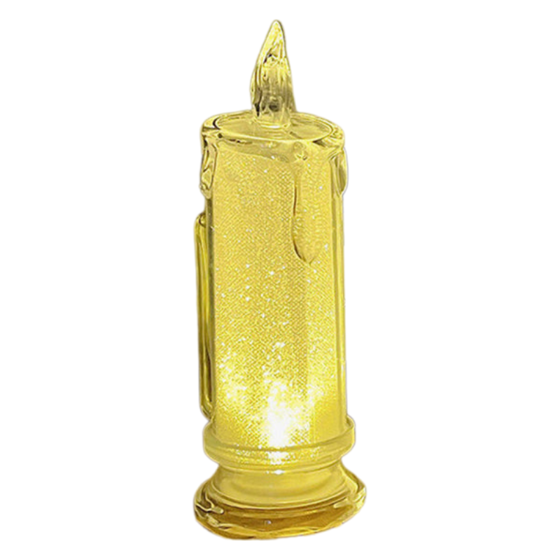 CandleGlow – Simuleret Lys LED Natlys Bordlampe