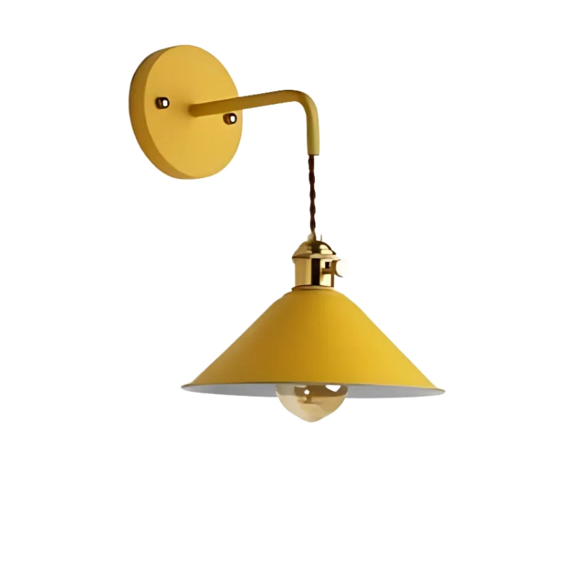 ColorGlow – Vintage væglampe med justerbart lys og retrodesign