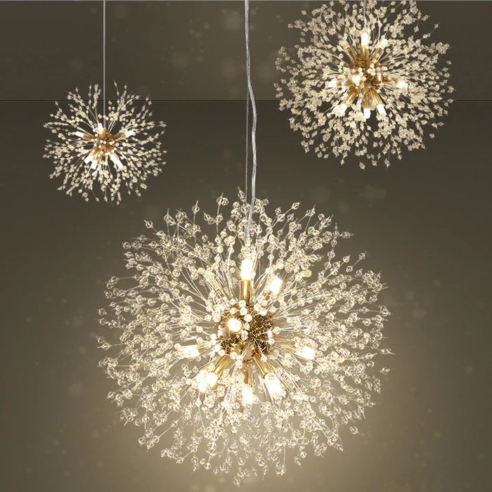 StarBlossom - Krystal LED pendel for himmelsk elegance