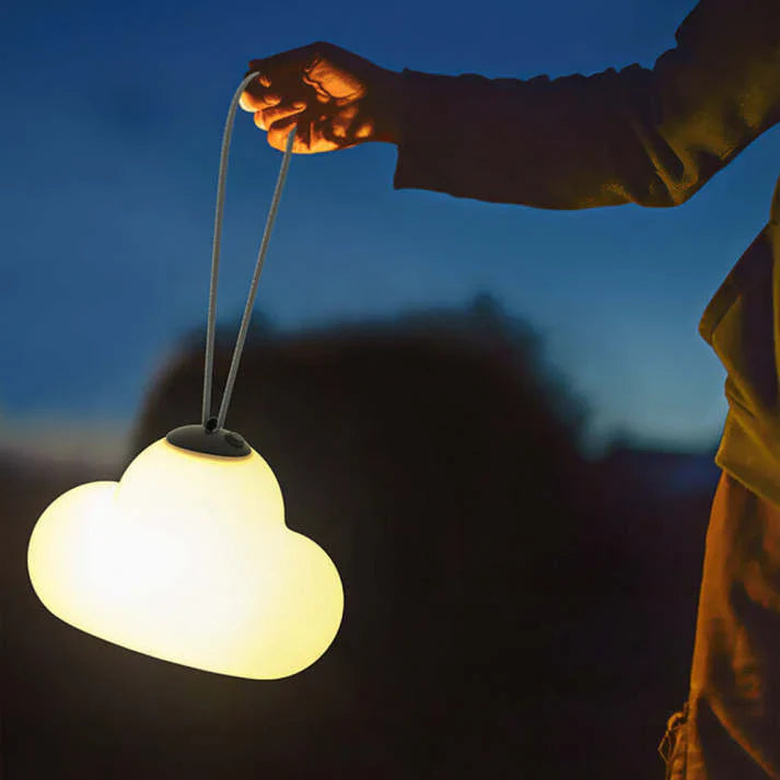 NimbusGlow – CloudInspireret udendørs pendellampe til drømmende aftener