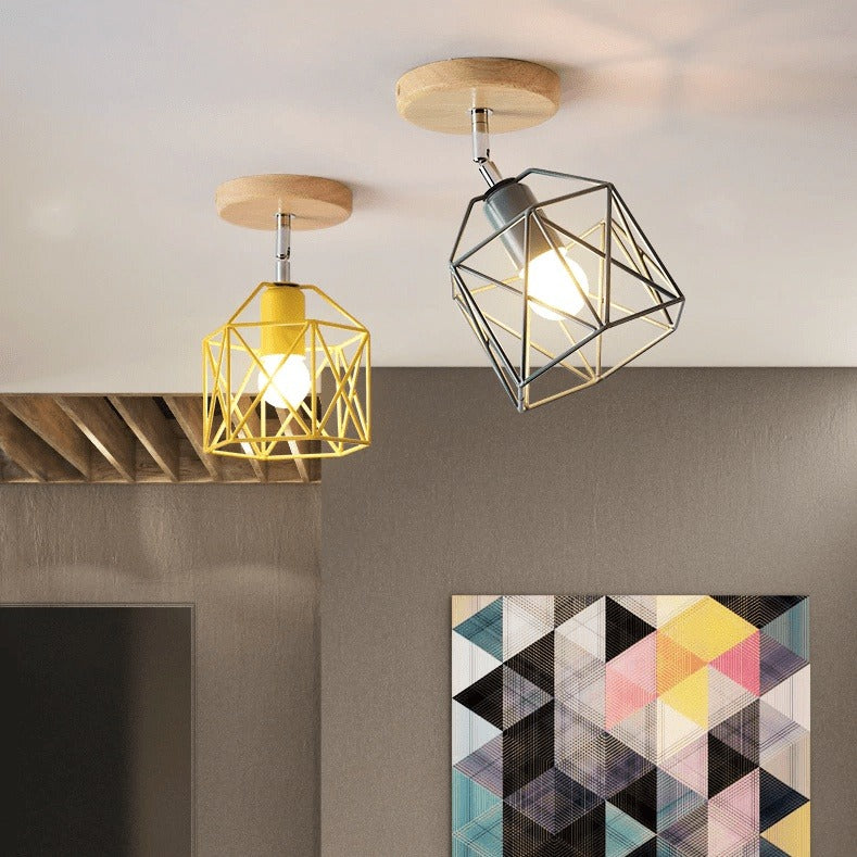 WireGlow – Elegant justerbar LED loftlampe med moderne og alsidigt design