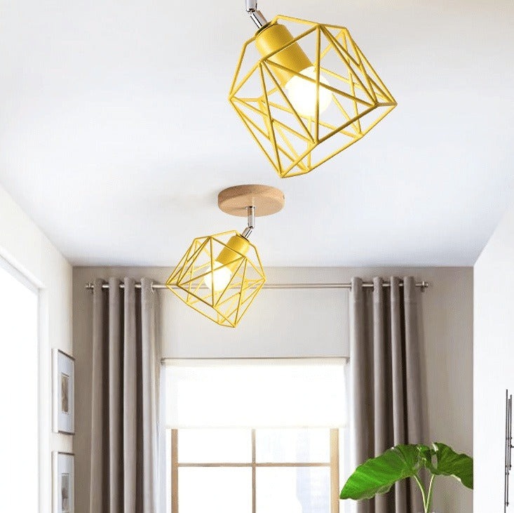 WireGlow – Elegant justerbar LED loftlampe med moderne og alsidigt design