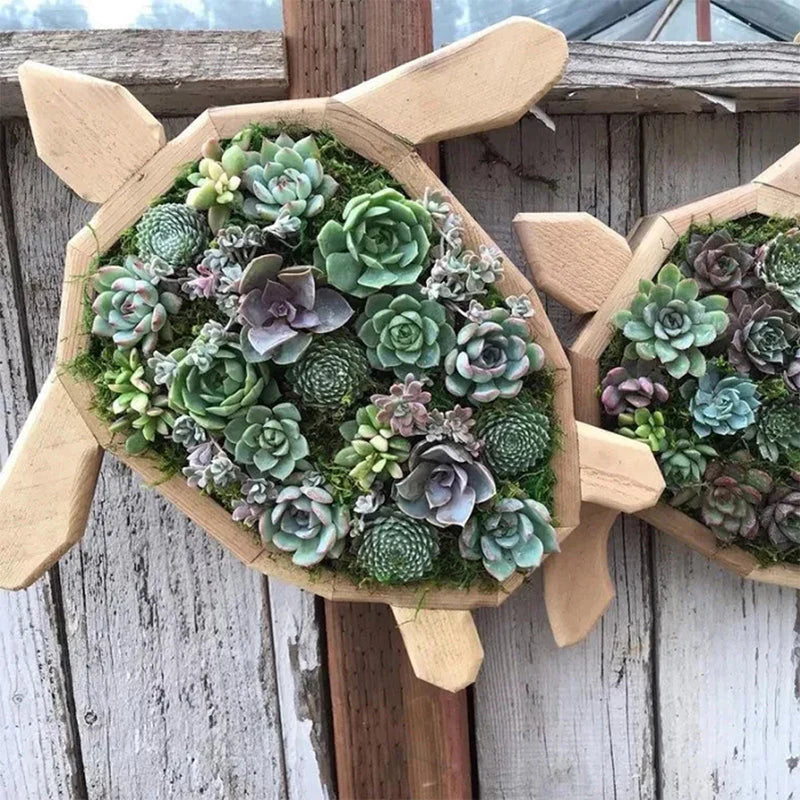 NatureCraft – Dekorative figuriner med sukkulenter til indendørs og udendørs brug