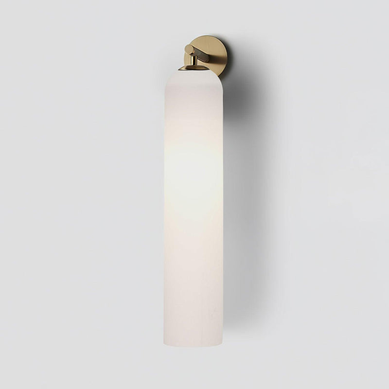 GlowLine – Minimalistisk væglampe med slank cylinderform og blød omgivende belysning