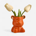 HoldEase – Dekorativ Vase med Bjørne-Design