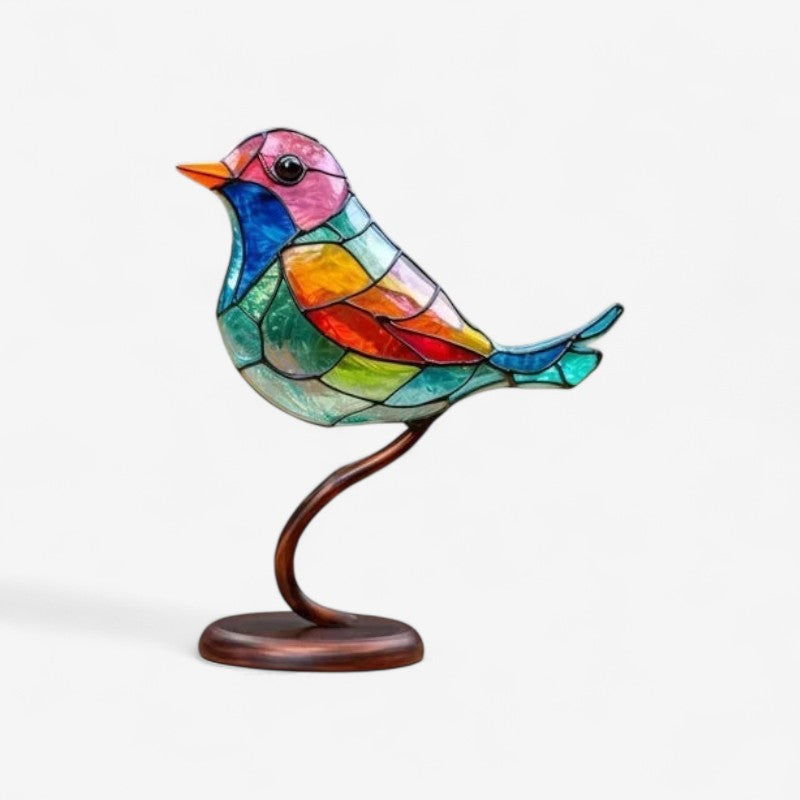 LumiBird - Dekorativ fuglestatue til hjemmet