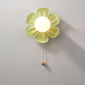 FloraGlow - Kreativ blomsterkugleformet væglampe med kunstnerisk og moderne design