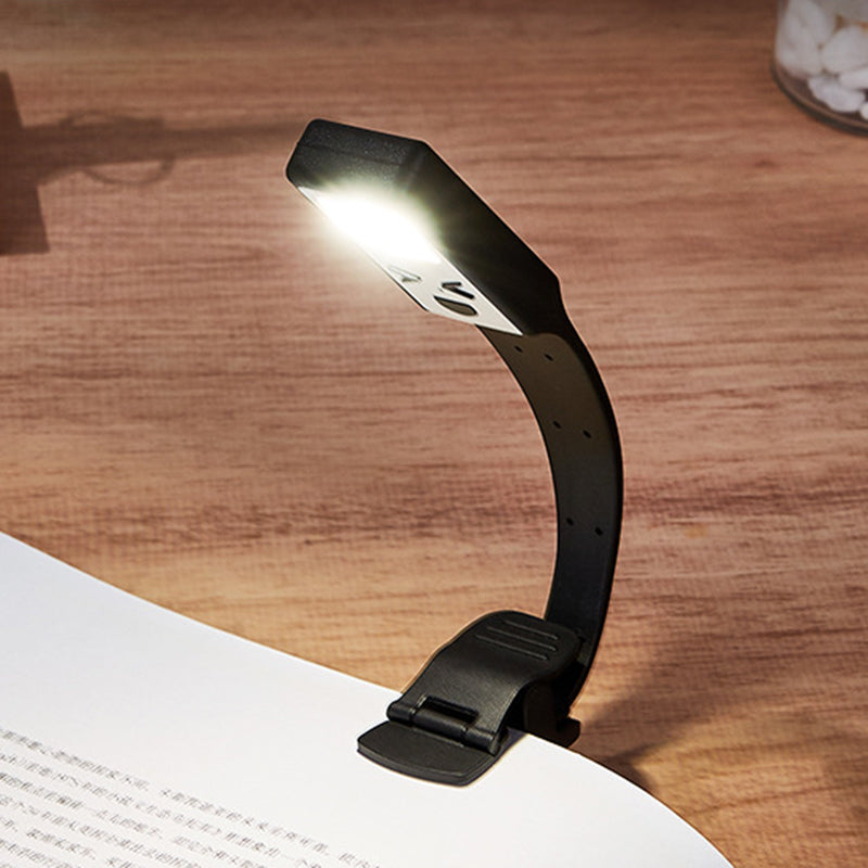 SmileLite – Rektangulær LED Bordlampe og Bogklemme-Lys