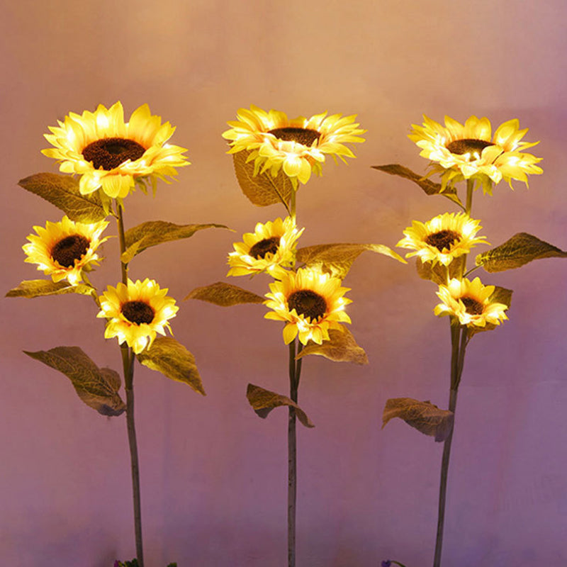SunBloom – Solcelledrevet Vandtæt Kunstig Solsikke LED Havelampe