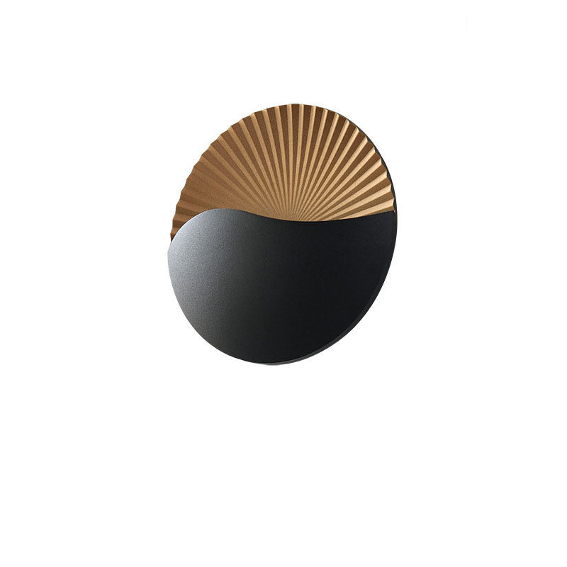 GlowSphere – Rund LED-udendørs væglampe