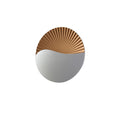 GlowSphere – Rund LED-udendørs væglampe