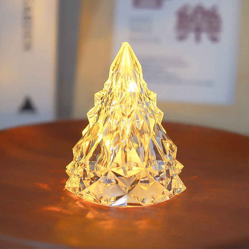 FestiGlow – Glødende Isbjerg LED Natlampe til Bord