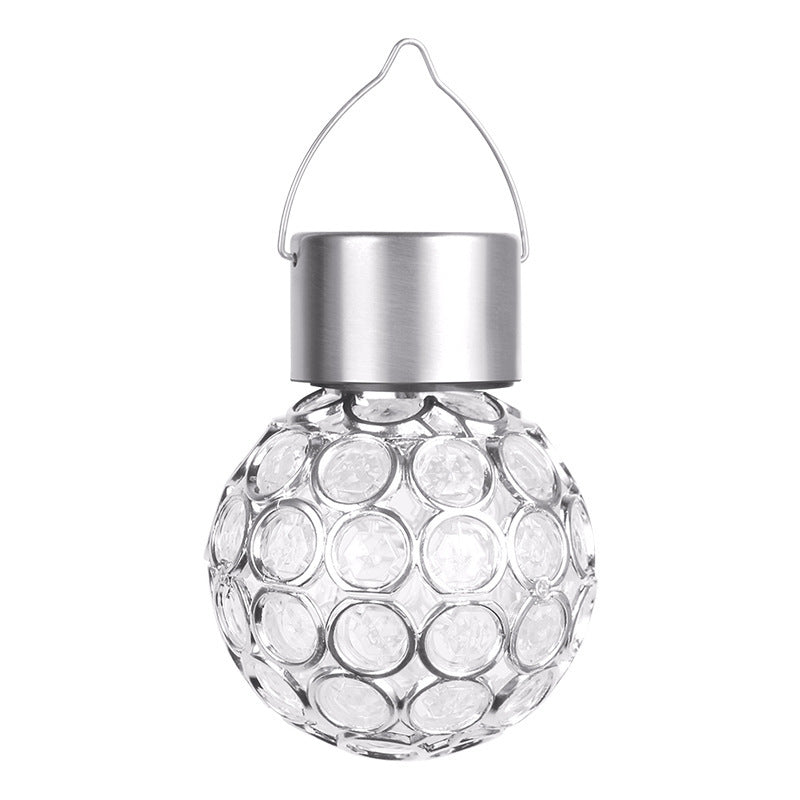 SolarSphere – Hængende LED udendørslampe i hul kugle design