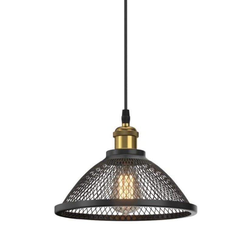 IronCage – Industriel Keglebur Pendellampe til Spisestue