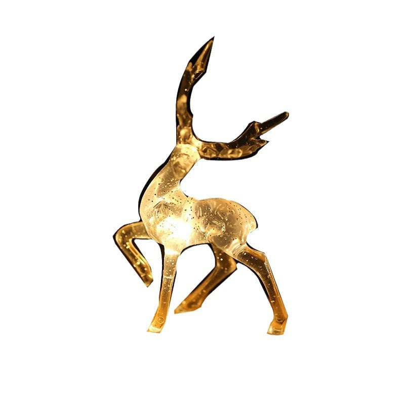 DeerGlow – Solcelle Dekorativ LED Lyskæde til Have og Udendørs Brug