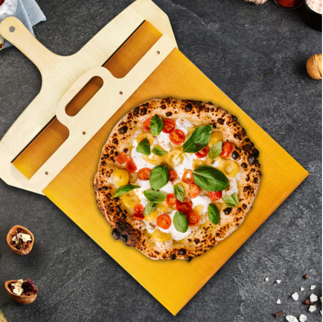 SliceGlide – italiensk inspireret glidende pizzaspade til nem servering