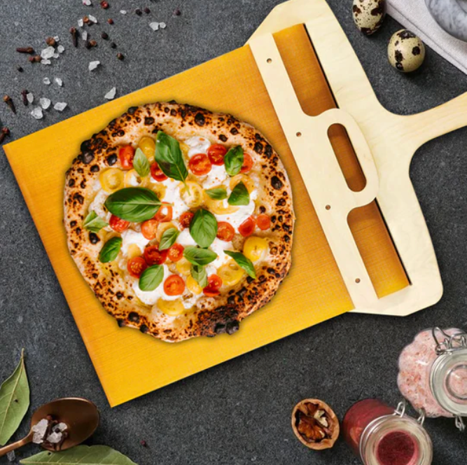 SliceGlide – italiensk inspireret glidende pizzaspade til nem servering
