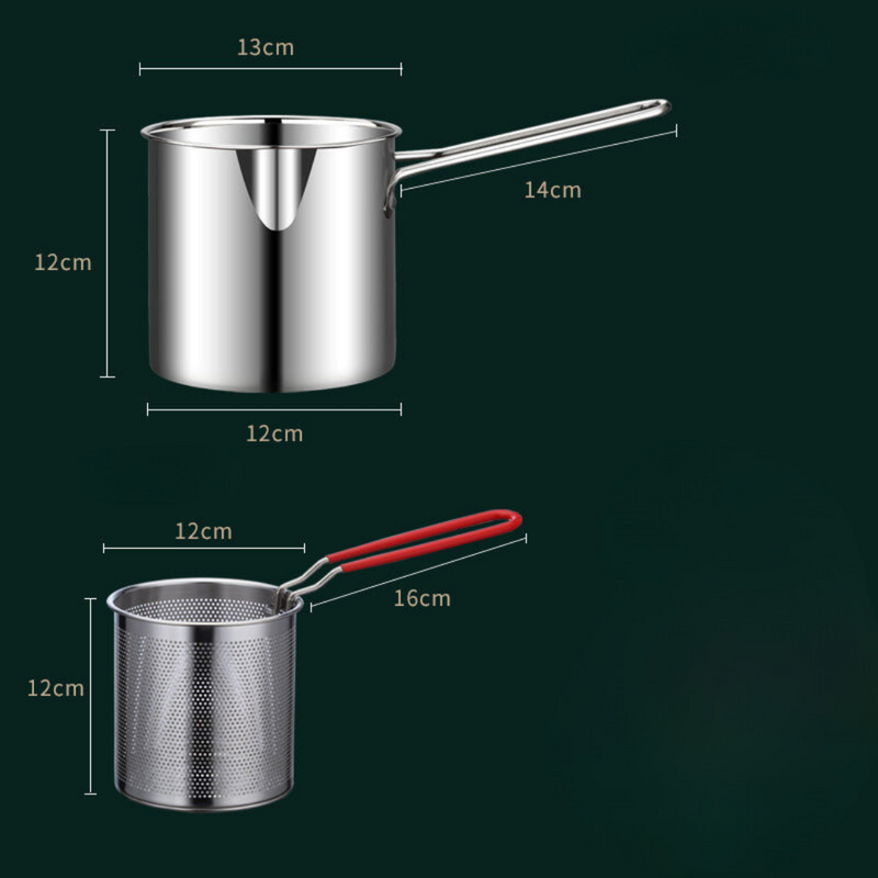 CrispMate - Moderne frituregryde med slankt design til ubesværet madlavning