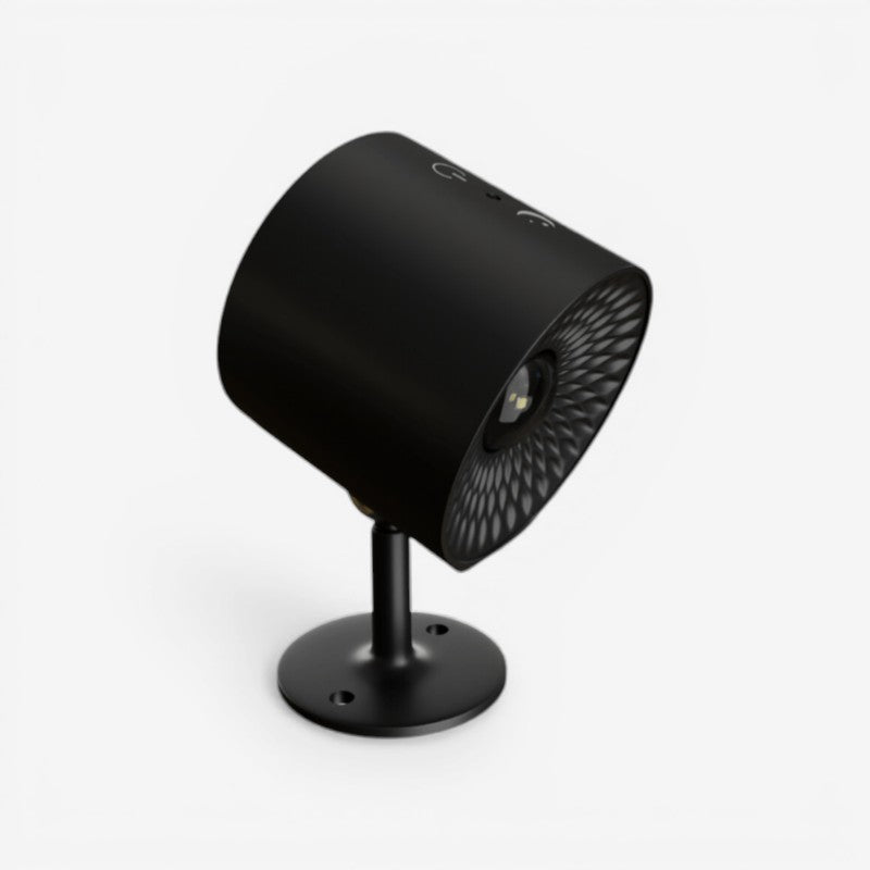 CrystaLux – Rund LED væglampe med dobbelt hoved