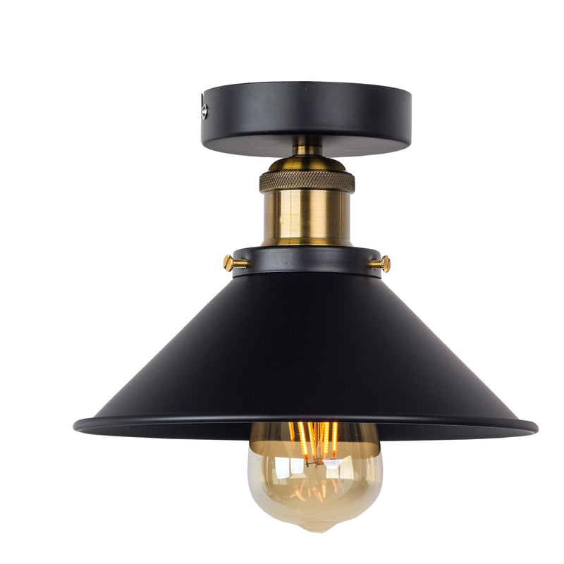 HaloCone - Minimalistisk kegleformet loftslampe med hyggelig belysning