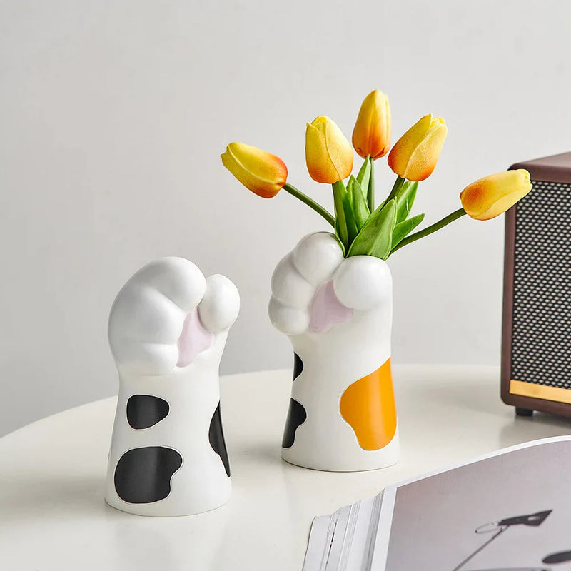 PawBloom – Særpræget kattepotevase med legesygt design og dekorativ charme