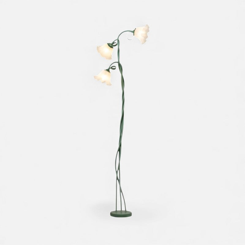 RoseGlow – LED bordlampe med roseinspireret design til indendørs belysning