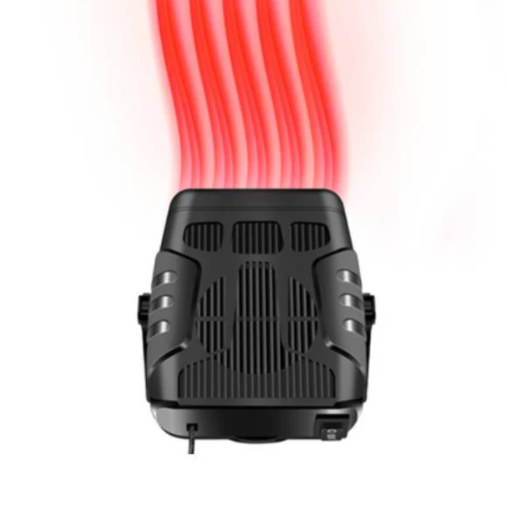 HeatRide – Kompakt bilvarmer med ventileret front og netledningsdesign