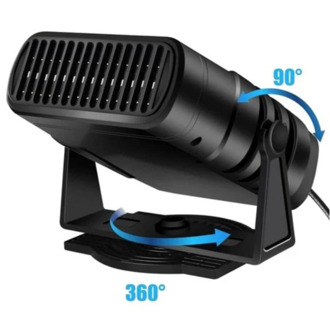 HeatRide – Kompakt bilvarmer med ventileret front og netledningsdesign